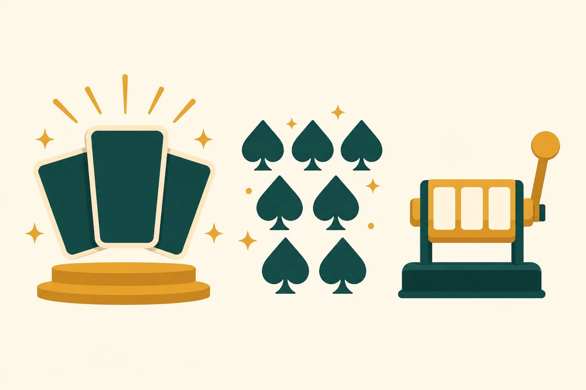 Icons representing Spades bidding strategy signals