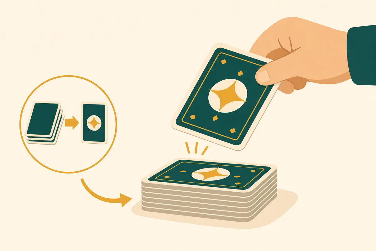 Illustration of stacking Draw Two cards, a popular Uno house rule